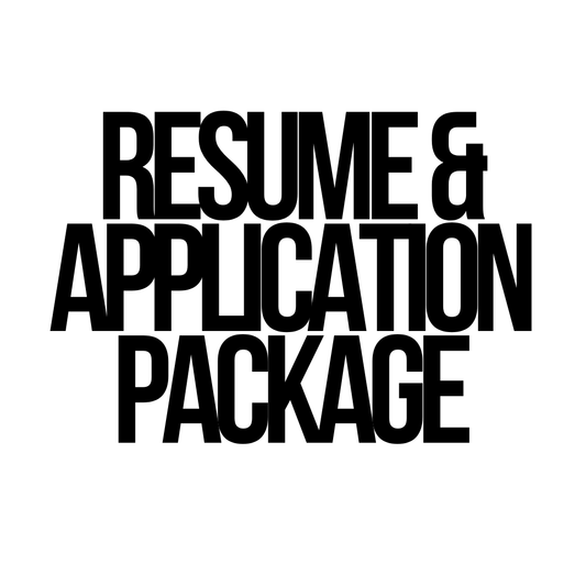 Resume & Application Package