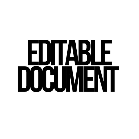 Editable Document (Add on)